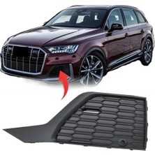 Audi - Ön Tampon Izgarası Sol S-Line Q7 2020-