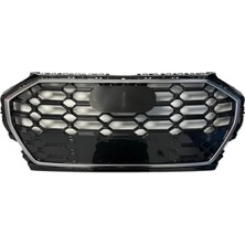 Audi - Ön Panjur (Parlak Gri-Mat Krom Çerç) Q5 2021-