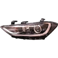 Hyundai - Ön Far Sol (Mercekli) Elantra 2016-