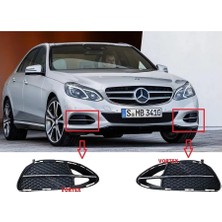 Mercedes - Ön Tampon Izgarası Sol Kromlu W212 2013-