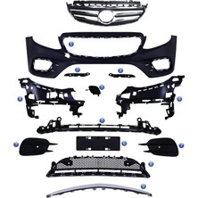 Mercedes - Ön Tampon Set ( Amg  Panjurlu ) W213 2016-