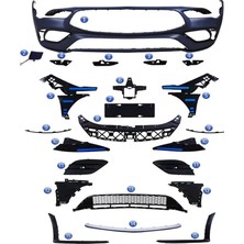 Mercedes - Ön Tampon Set ( Panjursuz ) Amg W118 2020-