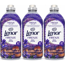 Lenor Firenze Iris ve Wisteria Konsantre Çamaşır Yumuşatıcısı 3X1827 ml