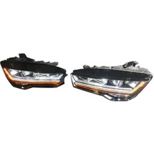 Audi - A7 2010- Için 2014-LED Far Dönüşüm Seti