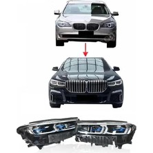 Bmw - F01/F02 2009- Için G11/G12 2019- Lazer Far Seti