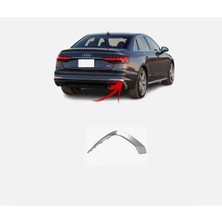 Audi - Arka Tampon Çıtası Sağ S-Line Gri A4 2020-