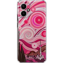 Mobilpad Honor 400 Uyumlu Van Gogh Desenli Şeffaf Telefon Kılıfı