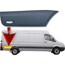 Mercedes - Sağ Arka Çamurluk Kaplama Crafter / Sprinter 2006-