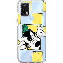 Mobilpad Omix X300/X500 Uyumlu Goofy Desenli Şeffaf Telefon Kılıfı