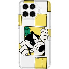 Mobilpad Xiaomi 17T Uyumlu Goofy Desenli Şeffaf Telefon Kılıfı