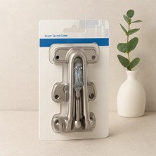 Çelik Kapı Emniyet Kelepçe (Krom) 60 mm