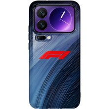 Mobilpad Xiaomi 17 Pro Max Uyumlu Formula Desenli Şeffaf Telefon Kılıfı