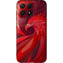 Mobilpad Xiaomi 17 Uyumlu Anka Kuşu Desenli Şeffaf Telefon Kılıfı