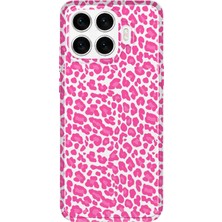 Mobilpad Xiaomi 17T Uyumlu Leopar Desenli Şeffaf Telefon Kılıfı