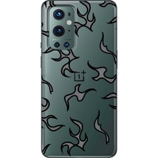 Mobilpad Oneplus 9 Pro Uyumlu Şimşek Desenli Şeffaf Telefon Kılıfı