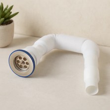 Paslanmaz Körüklü Lavabo Sifonu