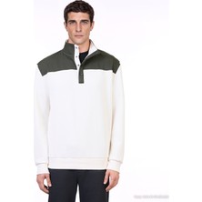 Yargıcı Regular Dik Yaka Uzun Kol Sweatshirt