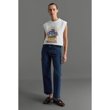 Agolde Lacivert Jean Pantolon