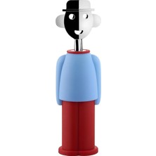 Alessi Alessandro M. Tirbüşon 21 cm x 6 cm Mavi-Kırmızı