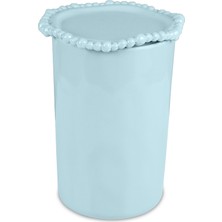 Baci Milano Joke Table Kitchen Melamin Kavanoz 11 cm x 16 cm Aqua