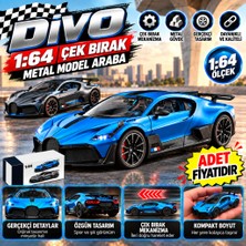 Aydogan's Ayd RW8364 1:64 Divo Çek Bırak Araba Lisanslı Metal Model Araba (Adet Fiyatıdır)