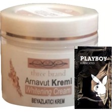 Sh Ticaret Three Brand Arnavut Kremi Whitens Cream Aklık Kremi 100 ml + Jel Hediye