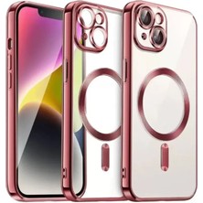 Sh Ticaret Apple Iphone 15 Kılıf Kross Magneticsafe Kapak - Kırmızı