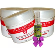 Sh Ticaret Hemoplus Bakım Kremi 100 ml x 3 Adet + Çörek Otu Yağı 30 ml