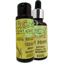 Sh Ticaret Eros Legent Analrelax Cream Kremi 60 ml + Özel Kadınlara Azdırıcıiçecek 30 ml