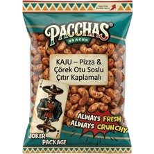 Pacchas Pizza & Çörek Otu Soslu Çıtır Kaplamalı Kaju 500 gr