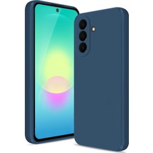 Kawin Rongep [liquid-Silicone] Sam Sung Galaxy A27 Için Kılıf 360° Koruma Sağlayan Kamera Yükseltili Içi Süet Dokulu A27 Koruyucu Darbelere Dayanıklı Tpu Yumuşak Dokulu Sam Sung A27 Kılıfı (Lacivert)