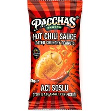 Pacchas Acı Soslu Çıtır Kaplamalı Yer Fıstığı 40 gr *200 Adet