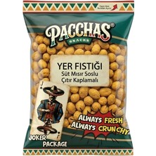 Pacchas Süt Mısır Soslu Çıtır Kaplamalı Yer Fıstık 500 gr