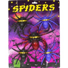 Tarantula Renkli Örümcek 5'li Set