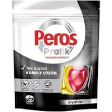 Peros Çamaşır Kapsülü 26 Lı Siyahlar