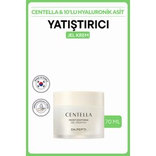 Dr. Pepti Centella Moist Soothing Gel Cream Ex - %72 Centella 10 Tip Hyaluronik Asit Pantenol Içeren Yatıştırıcı ve Yoğun Nemlendirici Jel Yüz Kremi 70 ml