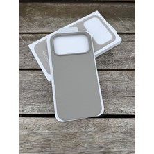 Madam Case Apple iPhone 15 Pro Max Uyumlu Gri Kutulu Animasyonlu Lansman Kılıf