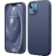 Burada Bulabilirsin Apple iPhone 14 Kılıf First Silikon - Lacivert