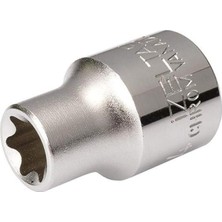 Kawin Izeltas Izeltaş 1113060214 1/2" E/14 Star (Tor X) Lokma Anahtar, Krom, E14