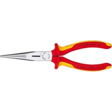 Kawin Knıpex Knipex 2618200SBA Long Nose Pliers With Cutter, 1000 Volt Rated, 20CM