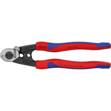 Kawin Knıpex Knipex 95 62 190 Sba Konfor Grip Çelik Halat Kesme Makası,