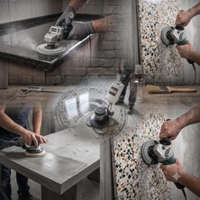 Kawin Genel Sgs Elmas Polisaj Pedi 100 mm 100 Kum Islak
