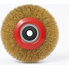 Kawin &lrm;proalet Meşem Dairesel Tel Fırça [100 Mm] - Max 8500 Rpm Taşlama ve Matkap Uyumlu Pas, Boya ve Çapak Temizleme Fırçası
