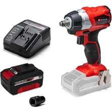 Einhell ’u Ziyaret Edin Einhell Te-Cw 18 Li Bl - Solo, Kömürsüz Akülü Darbeli Somun Sıkma ve Einhell 18V 4,0 Ah Pxc Starter Kit (Başlangıç Seti)