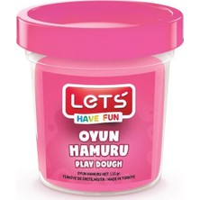 Tek Renk Oyun Hamuru Pembe 115 Gram