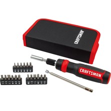 Kawin Craftsman Cırcırlı Tornavida, Çok Uçlu Set, 26 Parça (CMHT68001)