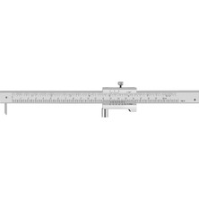 Paralel Çapraz Kumpas 0-20 cm (0-8 Inç), 2 Karbür Kazıyıcı/iğne, Paslanmaz Çelik Vernier Kumpas, Işaretleme Aleti
