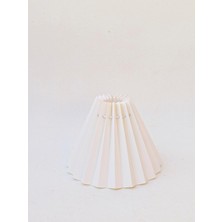 Mini Boy Maşalı Avize Abajur Başlığı Mum Ampul Üstüne Takılır 14CM