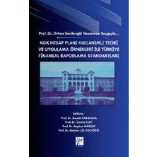 Gazi Kitabevi Kgk Hesap Planı Kullanımlı Teori ve Uygulama Örnekleri Ile Türkiye Finansal Raporlama Standartları