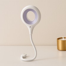 Burada Bulabilirsin Ses Kontrollü Mini USB LED Lamba Yuvarlak Akrobat Kollu